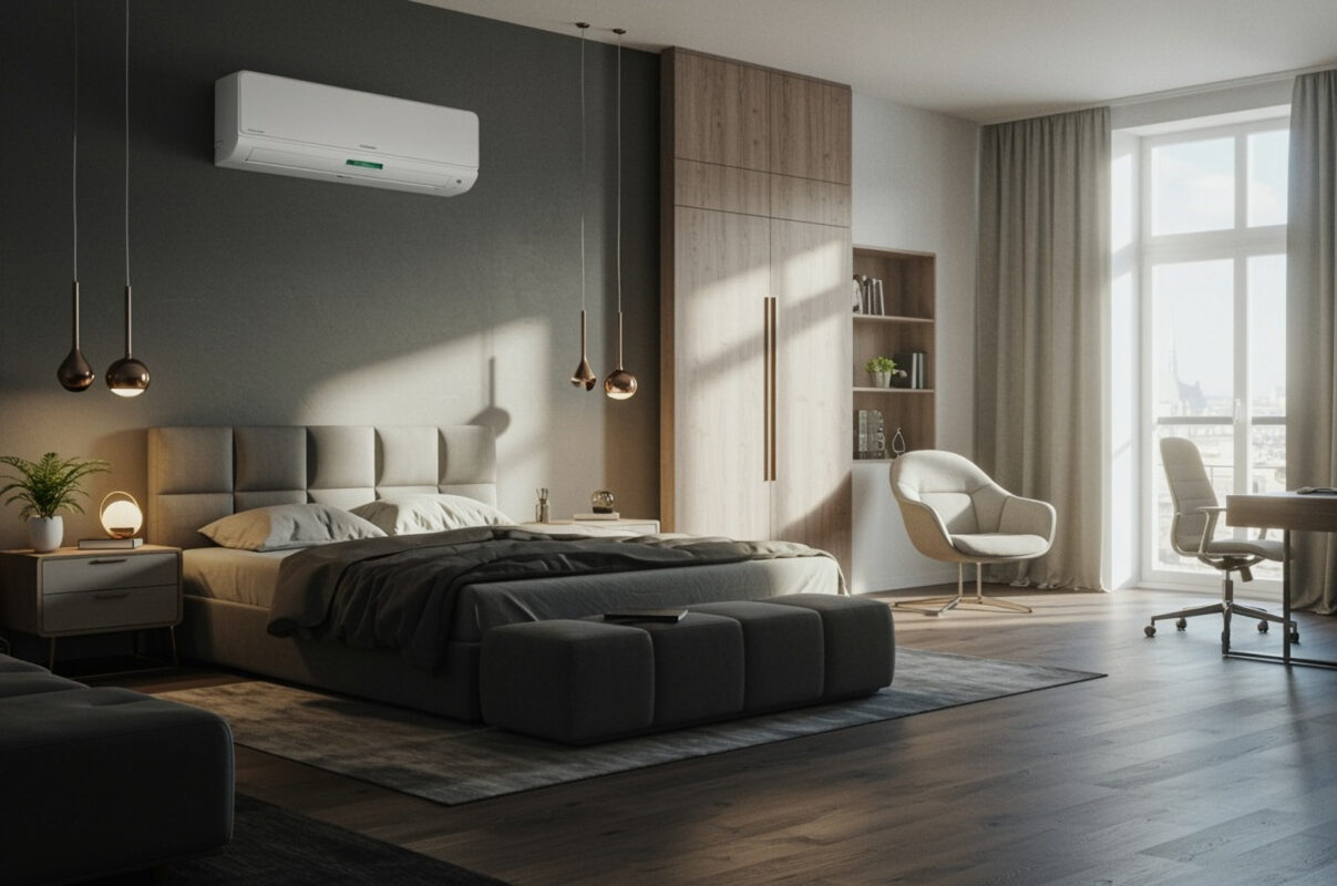 Air Conditioning in Hotel Room