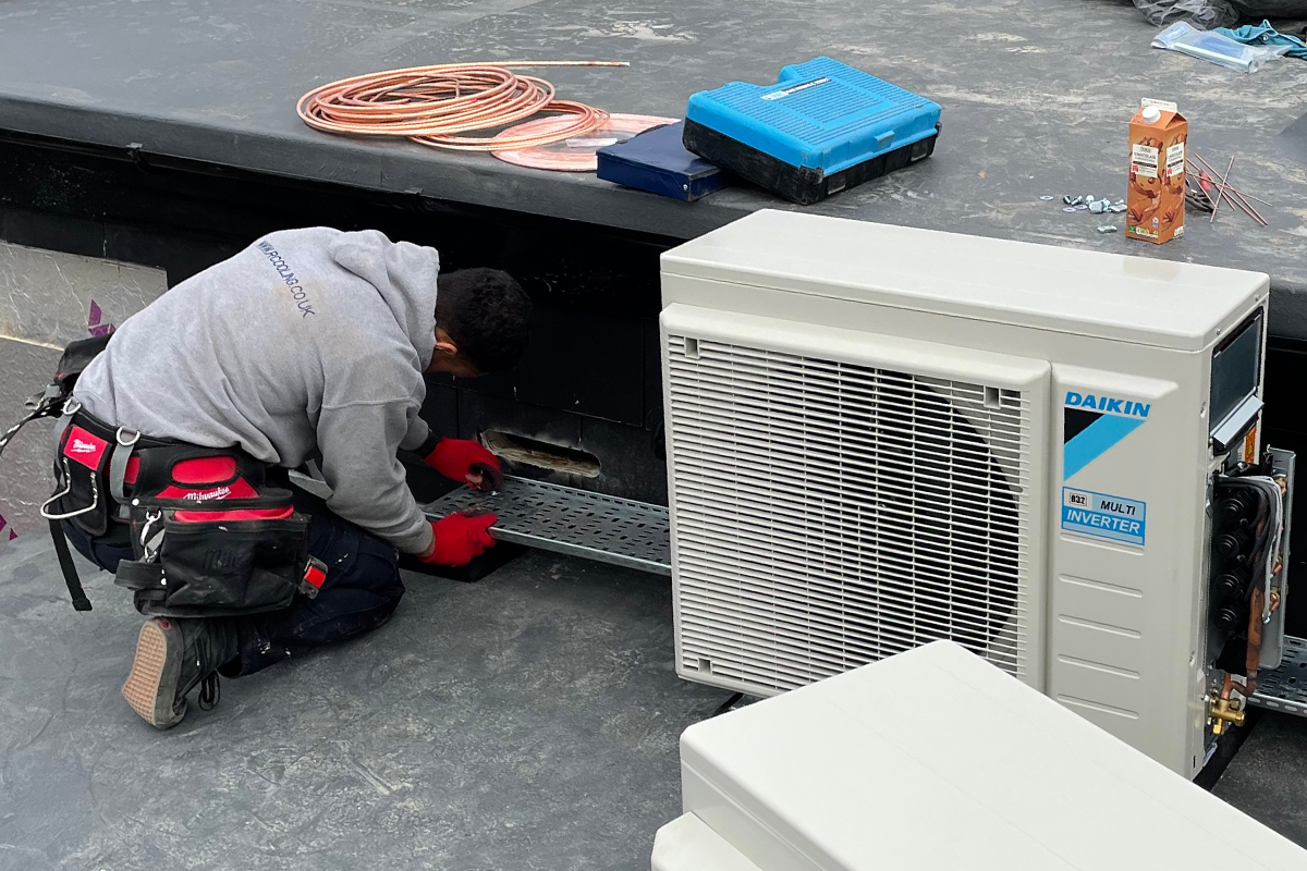 air conditioning installation